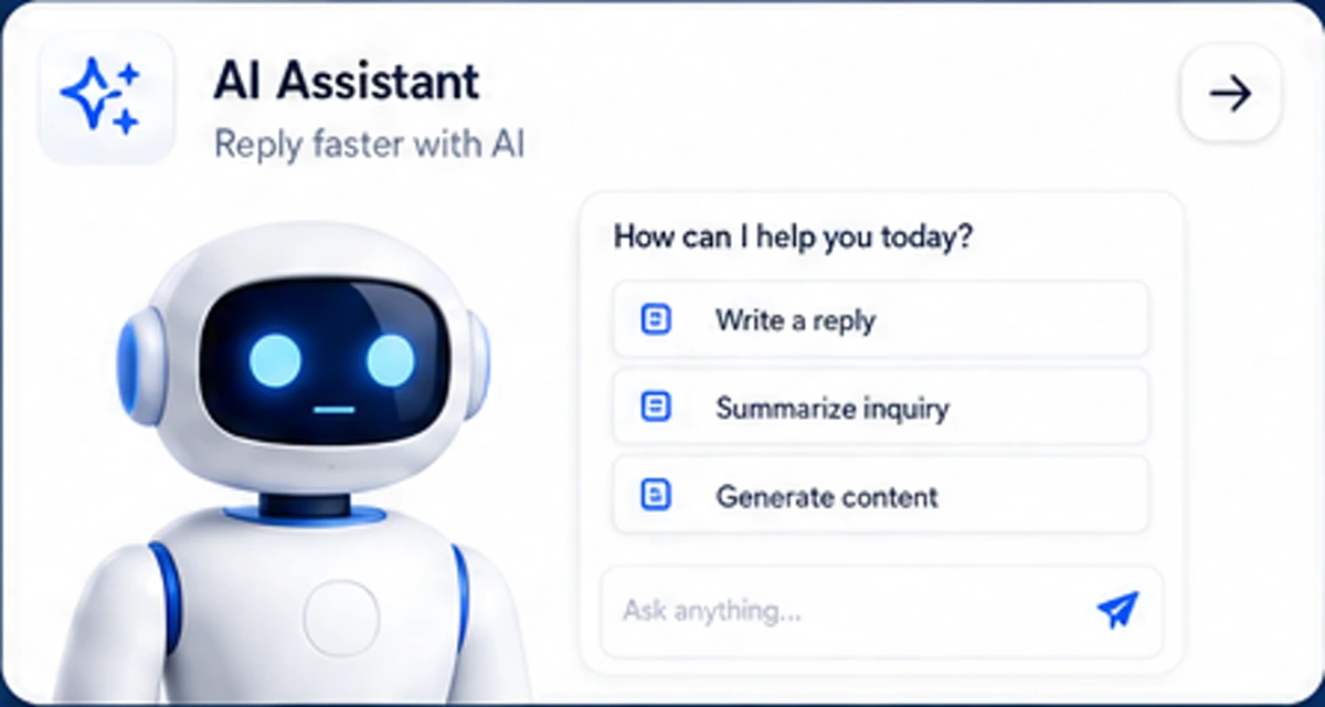 AI Assistant — Reply faster with AI